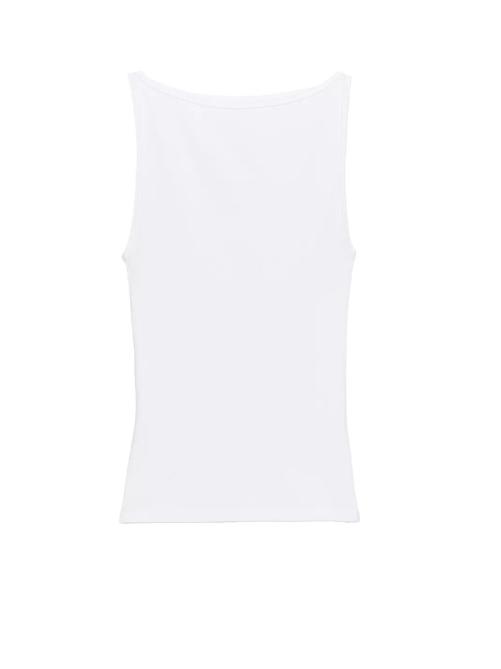 NWT Zara Minimal Sleeveless Top White Tank / size women’s medium